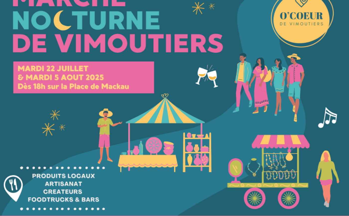 Marché-nocturne à Vimoutiers - O'coeur de Vimoutiers