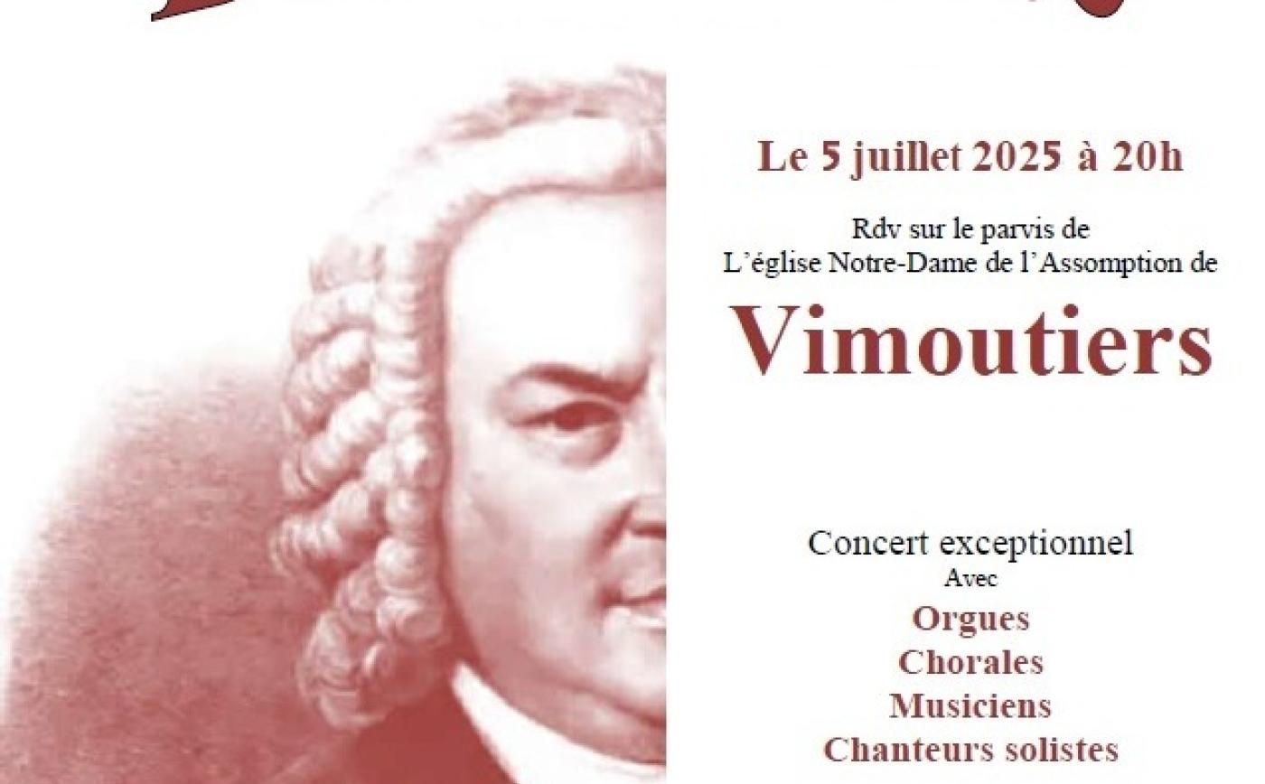 Bach en fête à Vimoutiers - Les Amis des Orgues de Vimoutiers