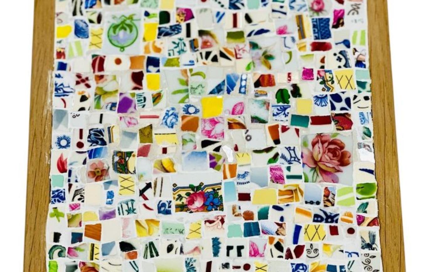 Atelier mosaïque à Vimoutiers - Régine Gourdel Priem