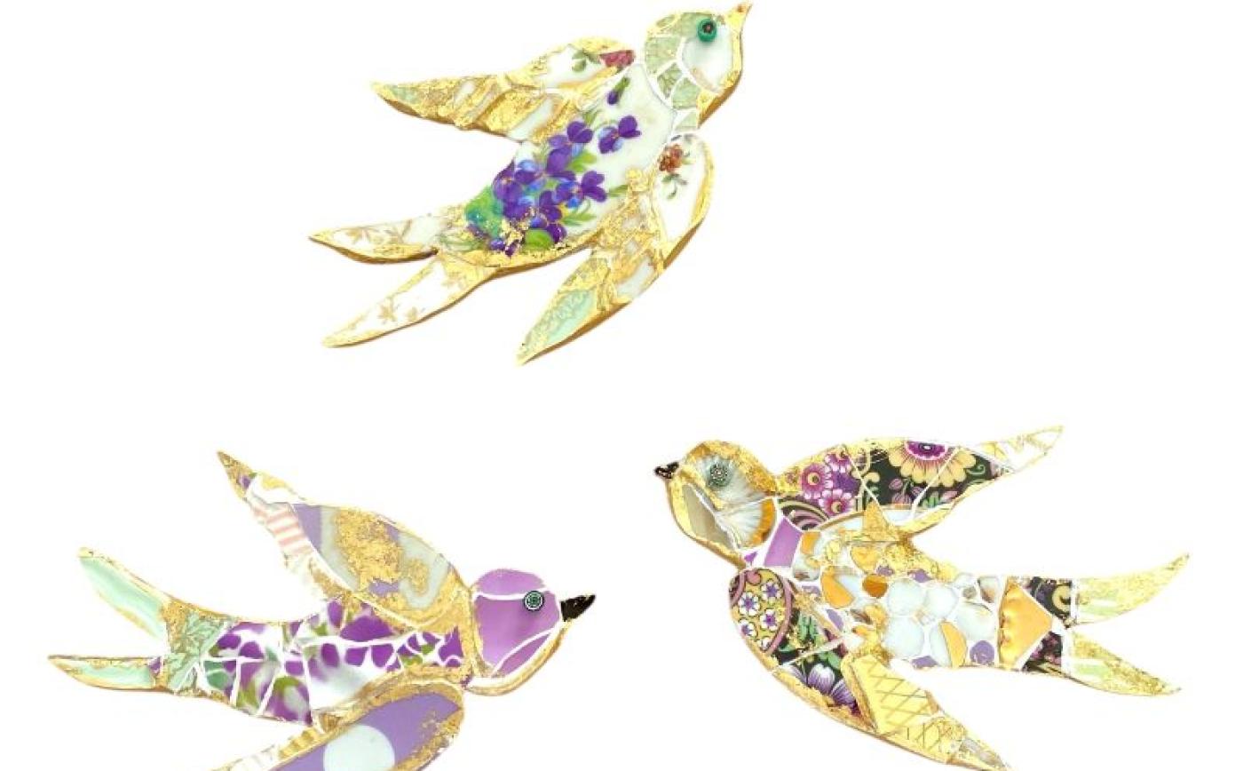 Atelier mosaïque à Vimoutiers - Régine Gourdel Priem