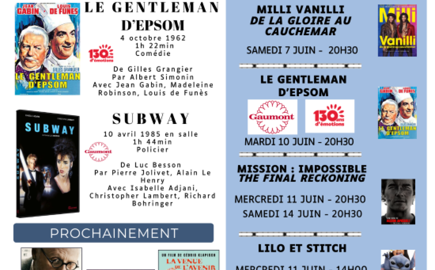 Cinéma à Gacé - Ville de Gacé