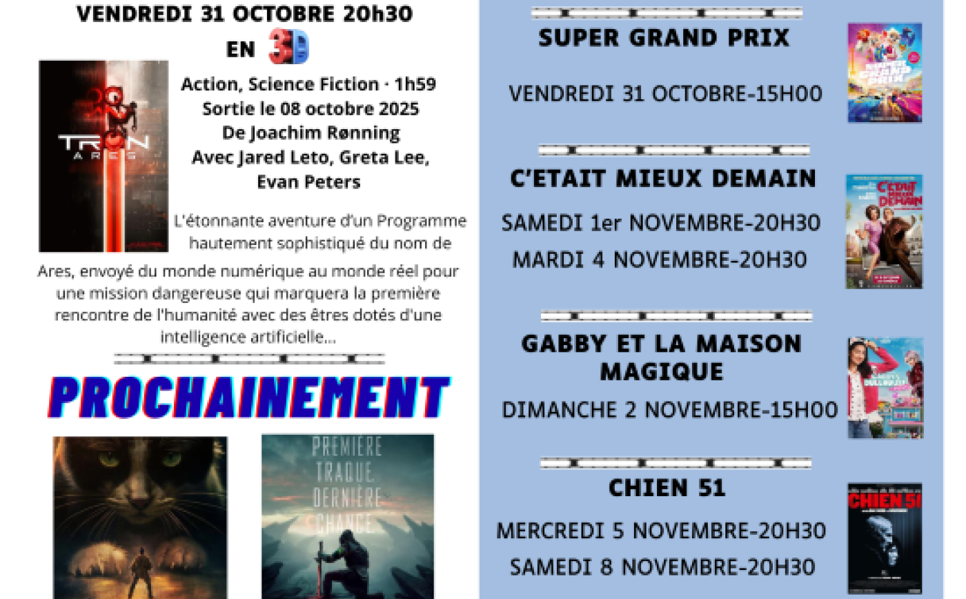 Cinéma à Gacé - Ville de Gacé