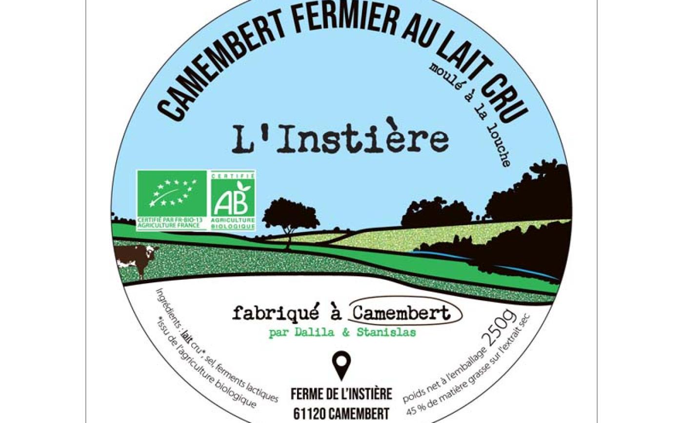 La Ferme de l'Instière - Camembert - ©La Ferme de l'Instière